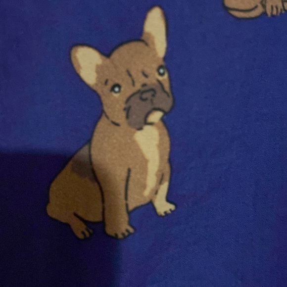 French Bulldog blouse - Picture 3 of 5